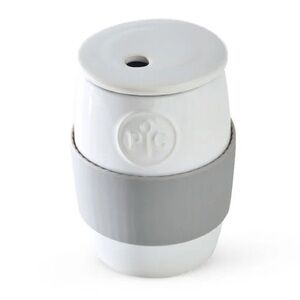 NIB Pampered Chef Ceramic Microwave Egg Cooker - #1529